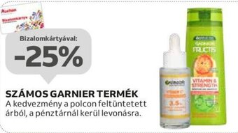 Auchan SZÁMOS GARNIER TERMÉK ajánlat