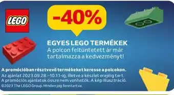 Auchan EGYES LEGO TERMÉKEK ajánlat