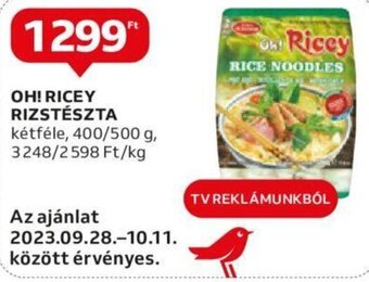 OH! RICEY RIZSTÉSZTA 400 / 500 g