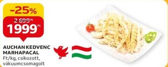 Auchan AUCHAN KEDVENC MARHAPACAL 1 kg ajánlat