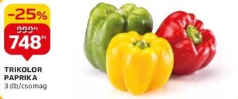 Auchan TRIKOLOR PAPRIKA 3 db ajánlat