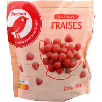 Auchan Auchan kedvenc gyorsfagyasztott egész eper 450 g ajánlat