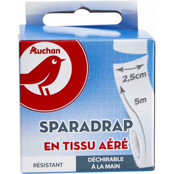 Auchan Auchan kedvenc gyorstapasz légáteresztő szövetből 5 m x 2,5 cm ajánlat