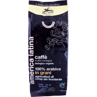 Auchan Alce nero bio 100 % arabica szemes kávé 500 g ajánlat