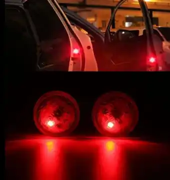 Bonus Shop 2 db autóajtó led figyelmeztető lámpa ajánlat