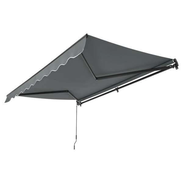 Eshopist Mennyezeti napellenző 350 x 300 cm szürke ajánlat