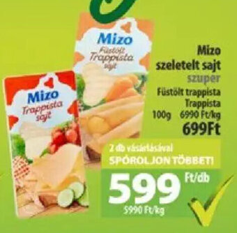 Mizo szeletelt sajt 100 g