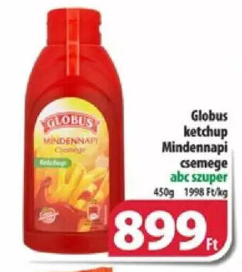 Coop Globus ketchup Mindennapi csemege 450 g ajánlat