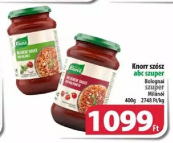 Coop Knorr szósz 400 g ajánlat