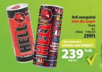 Coop Hell energiaital 250 ml ajánlat