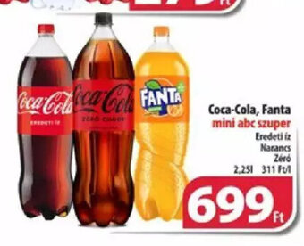 Coop Coca-Cola, Fanta 2,25 l ajánlat