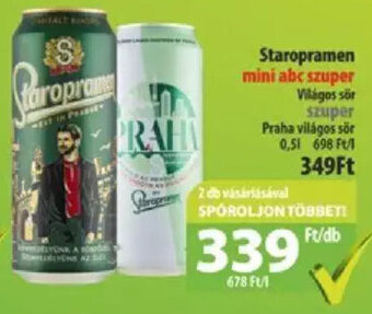 Coop Staropramen 0,5 l ajánlat