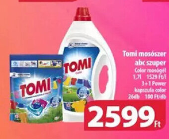 Coop Tomi mosószer 1,7 l / 26 db ajánlat