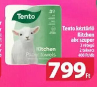 Coop Tento kéztörlő kitchen 2 tekercs ajánlat