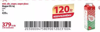 Magyar ESL tej 1 l