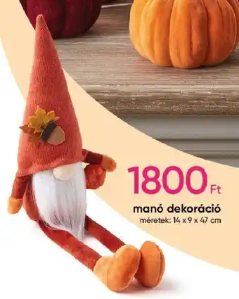 Pepco manó dekoráció 1 db ajánlat