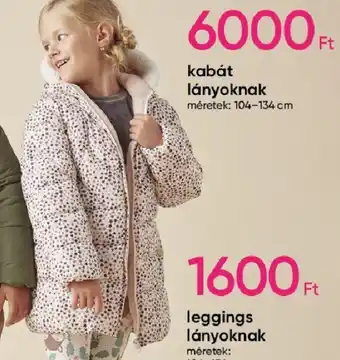 kabát lányoknak 1 db