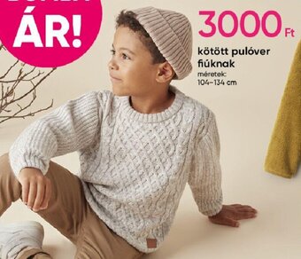 Pepco kötött pulóver fiúknak 1 db ajánlat