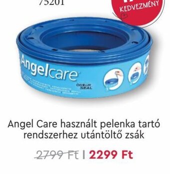 Rossmann Angel Care használt pelenka tartó rendszerhez utántöltő zsák 1 db ajánlat