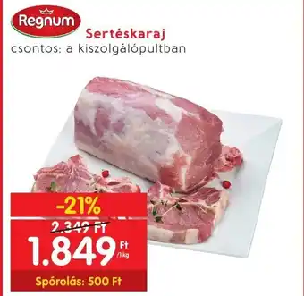 Interspar Regnum Sertéskaraj 1 kg ajánlat