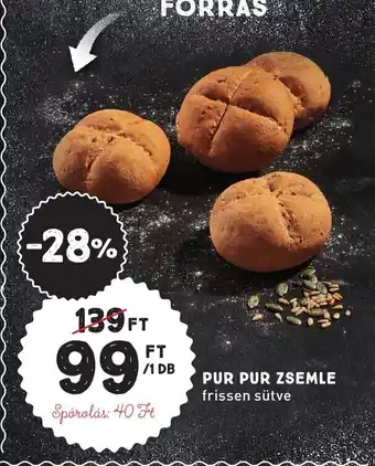 Interspar PUR PUR ZSEMLE 1 db ajánlat