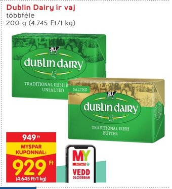 Interspar Dublin Dairy ír vaj 200 g ajánlat