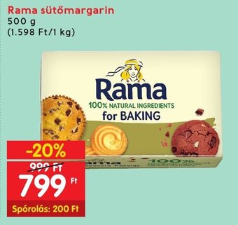 Interspar Rama sütőmargarin 500 g ajánlat