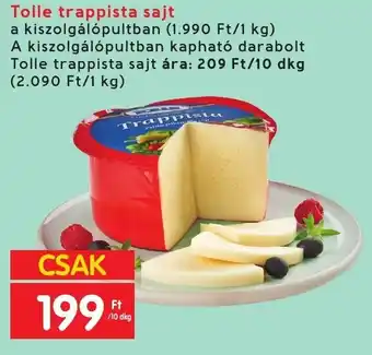 Interspar Tolle trappista sajt 10 dkg ajánlat