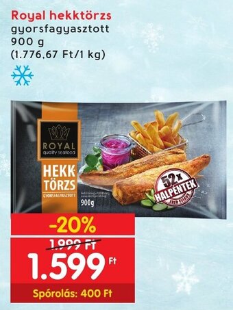 Interspar Royal hekktörzs 900 g ajánlat