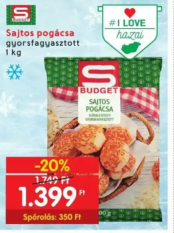 Interspar Sajtos pogácsa 1 kg ajánlat