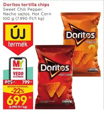 Doritos tortilla chips 100 g