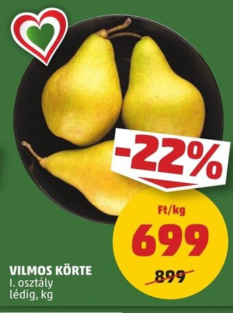 PENNY VILMOS KÖRTE 1 kg ajánlat