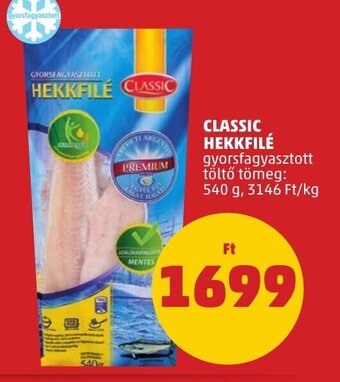 PENNY CLASSIC HEKKFILÉ 540 g ajánlat