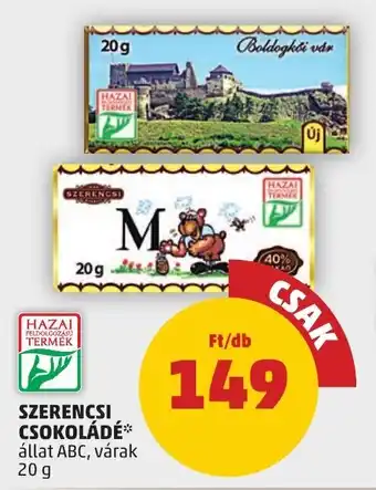 SZERENCSI CSOKOLÁDÉ 20 g