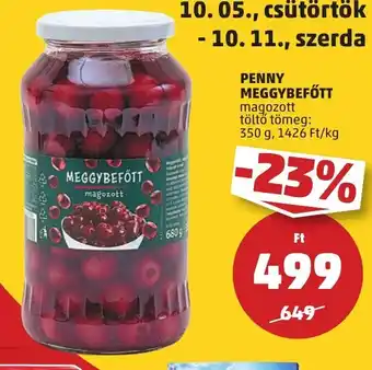PENNY MEGGYBEFŐTT 350 g