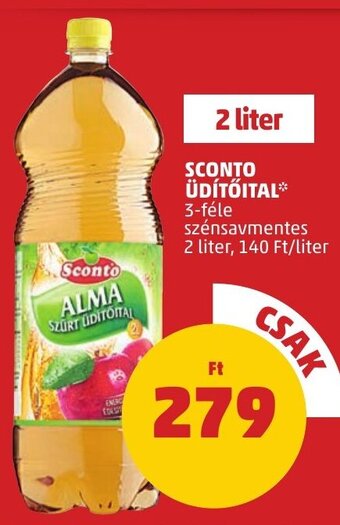 SCONTO ÜDÍTŐITAL 2 l
