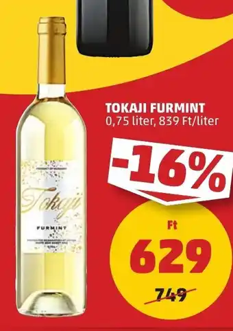 PENNY TOKAJI FURMINT 0,75 l ajánlat
