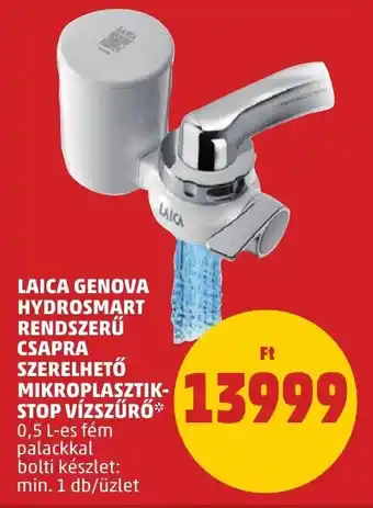 LAICA GENOVA HYDROSMART SYSTEM VÍZSZŰRŐ 1 db
