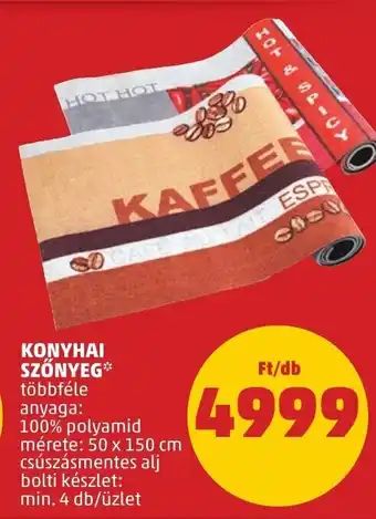 PENNY KONYHAI SZŐNYEG 1 db ajánlat
