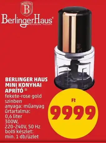 PENNY BERLINGER HAUS MINI KONYHAI APRÍTÓ 1 db ajánlat