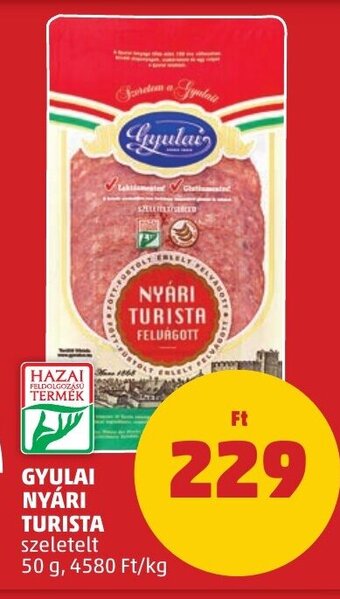 PENNY GYULAI NYÁRI TURISTA 50 g ajánlat