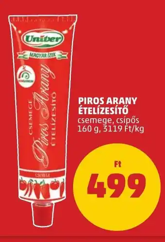 PENNY PIROS ARANY ÉTELÍZESÍTŐ 160 g ajánlat