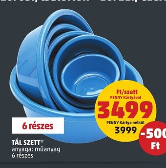 PENNY TÁL SZETT 6 részes ajánlat