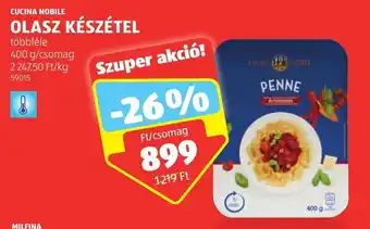 ALDI CUCINA NOBILE OLASZ KÉSZÉTEL 400 g ajánlat