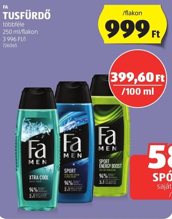 ALDI FA TUSFÜRDŐ 250 ml ajánlat