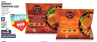ALDI PRIMANA RÁNTOTT TRAPPISTA SAJT 500 g ajánlat