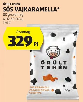 ŐRÜLT TEHÉN SÓS VAJKARAMELLA 80 g