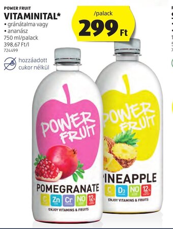ALDI POWER FRUIT VITAMINITAL 750 ml ajánlat