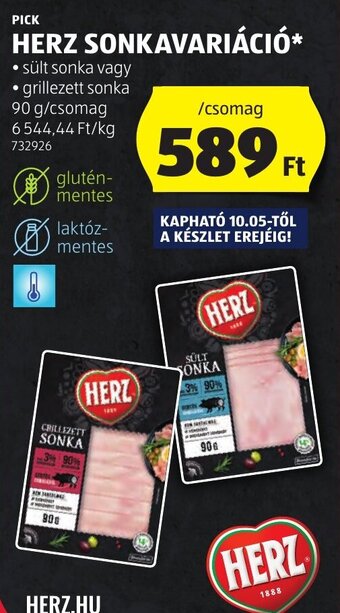 ALDI PICK HERZ SONKAVARIÁCIÓ 90 g ajánlat
