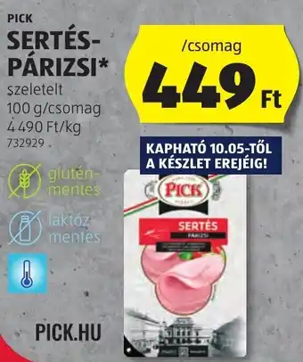 PICK SERTÉS-PÁRIZSI 100 g